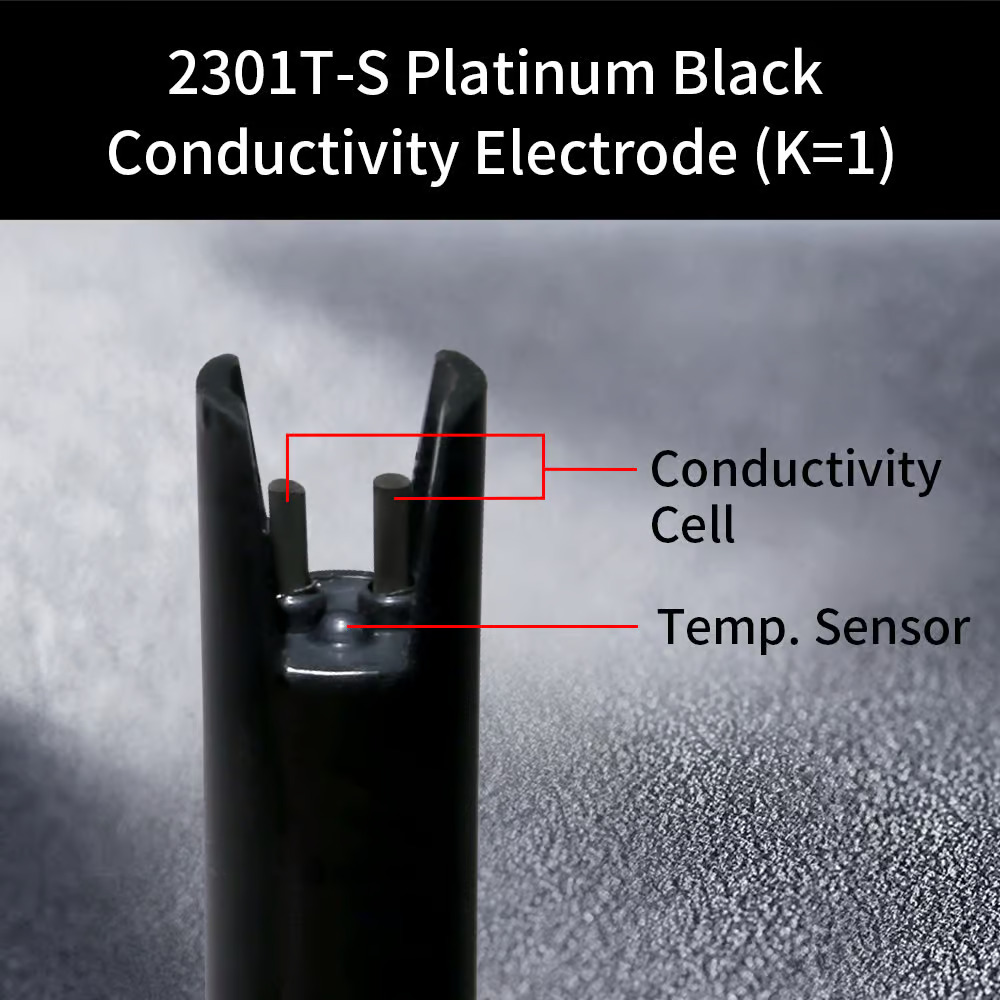 FPB cond electrode 1 | PC8500 Portable pH/Conductivity Meter Kit with GLP Data Logger and USB Data Output