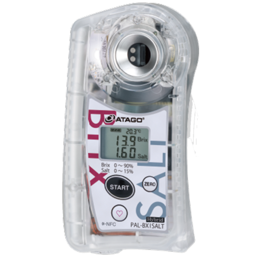 Refractómetro de bolsillo para medir Brix-Salinómetro PAL-BX|SALT+5