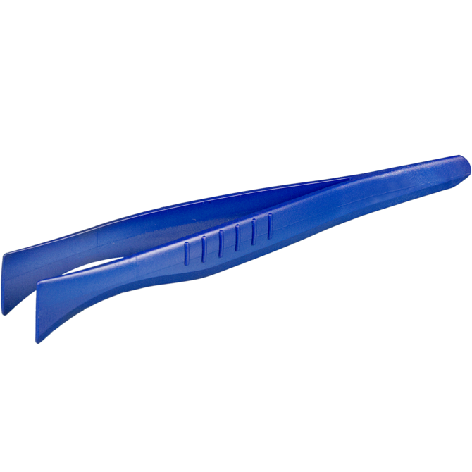 Detectable forceps, sterile, broad tip | Tecquimica