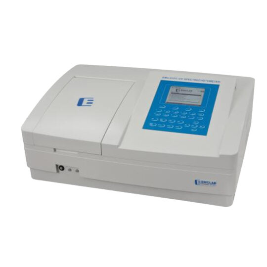 EMC-61PC-UV, Espectrofotómetro, Doble Haz