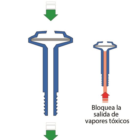 Sistemas de extracción Válvula de ventilación 2