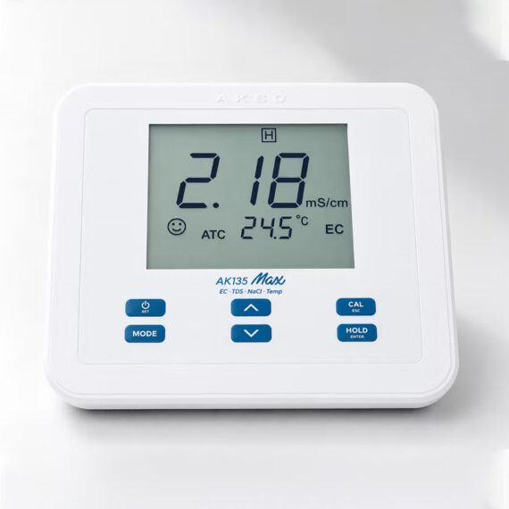 Medidor de mesa de Conductividad-TDS-Salinidad-Temp-MAX-AK135 1